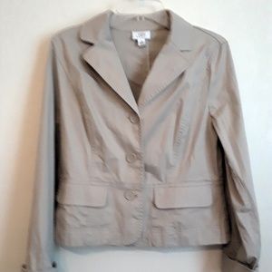 LOFT Beige Tailored Blazer